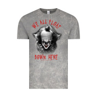 Cloud Rock It Movie Pennywise We All Float Down Here Vintage Tee - minhPixels