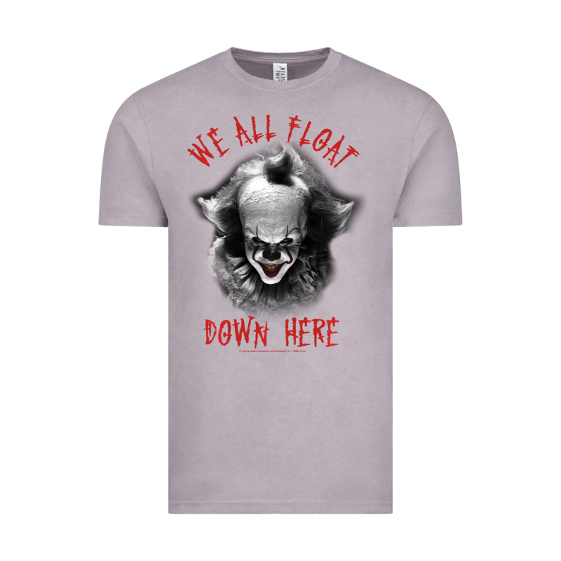 It Movie Pennywise We All Float Down Here Vintage Tee by minhPixels | Teevron