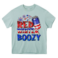 Arona red white boozy Heavy Core Tee - NancyCooperArtShop