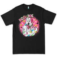 Black boo jee pink christmas ghost Premium Tee - MaliasSmallBusiness