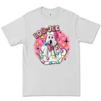Dove Grey boo jee pink christmas ghost Premium Tee - MaliasSmallBusiness