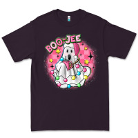 Plum boo jee pink christmas ghost Premium Tee - MaliasSmallBusiness