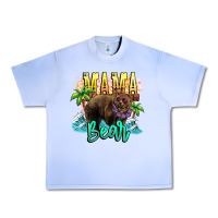 Grape Ice Mama bear summer Urban Heavy Tee - NancyCooperArtShop