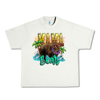 Pistachio Mama bear summer Urban Heavy Tee - NancyCooperArtShop
