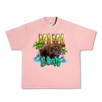 Salmon Mama bear summer Urban Heavy Tee - NancyCooperArtShop