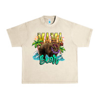 Sandshell Mama bear summer Urban Heavy Tee - NancyCooperArtShop