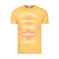 Vintage Mustard Legends are born in January shirt Vintage Tee - Bettercallsaul