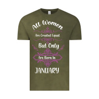Vintage Olive Legends are born in January shirt Vintage Tee - Bettercallsaul