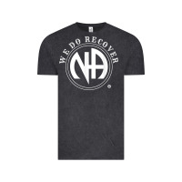 Vintage Black We Do Recover Narcotics Anonymous Men Women Gift Vintage Tee - minhPixels