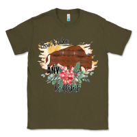 Army Green Take No Bull Floral Rodeo Classic Tee - Bettercallsaul