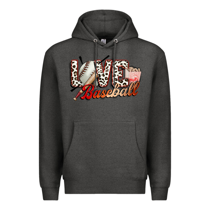 Love Baseball Premium Hoodie by FaDigitalArtStudio | Teevron