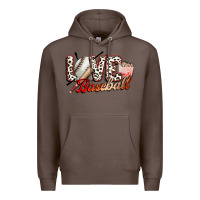 Coffee love baseball Premium Hoodie - FaDigitalArtStudio