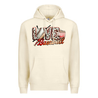 Sandshell love baseball Premium Hoodie - FaDigitalArtStudio
