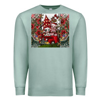 Seafoam merry Christmas Premium Sweatshirt - CowhideDigitalArt