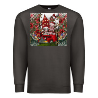 Smoke merry Christmas Premium Sweatshirt - CowhideDigitalArt
