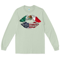 Matcha mexico usa lips Long Sleeve Tee - TumblerDesignByShophia