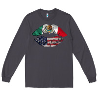 Smoke mexico usa lips Long Sleeve Tee - TumblerDesignByShophia