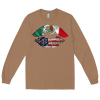 Toasted Coconut mexico usa lips Long Sleeve Tee - TumblerDesignByShophia