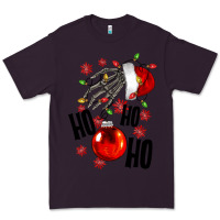 Plum Ho ho ho skeleton Premium Tee - NancyCooperArtShop