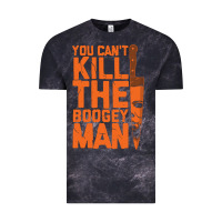 Cloud Black oogeyman halloween horror distressed quote orange Vintage Tee - minhPixels
