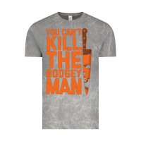 Cloud Rock oogeyman halloween horror distressed quote orange Vintage Tee - minhPixels