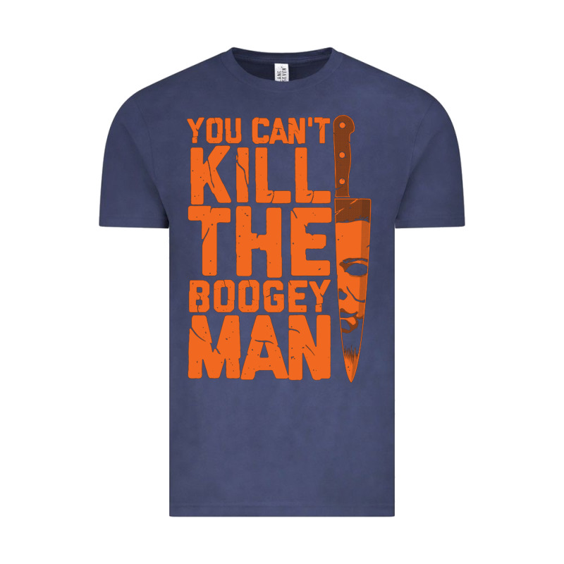 Oogeyman Halloween Horror Distressed Quote Orange Vintage Tee by minhPixels | Teevron
