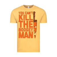 Vintage Mustard oogeyman halloween horror distressed quote orange Vintage Tee - minhPixels