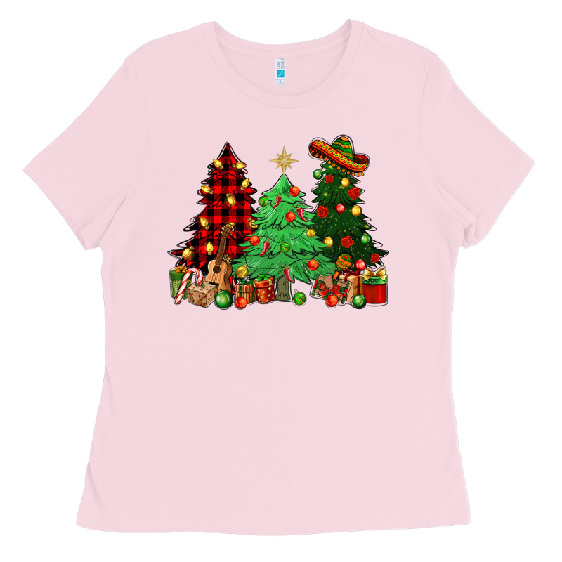 Mexican Christmas Trees Ladies Tee by NancyCooperArtShop | Teevron