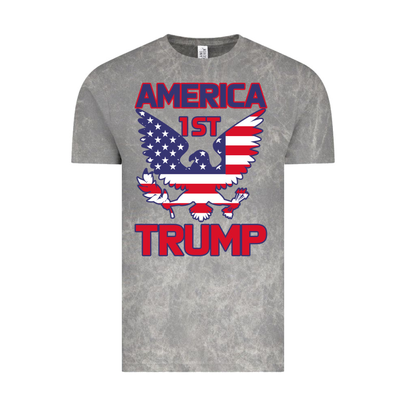 Trump America First Eagle Vintage Tee by Bettercallsaul | Teevron