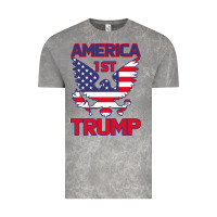 Cloud Rock Trump America First Eagle Vintage Tee - Bettercallsaul