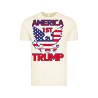 Vintage Arctic Trump America First Eagle Vintage Tee - Bettercallsaul