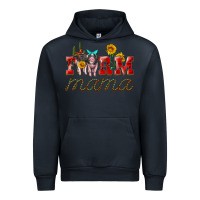 Navy farm mama with pigs Urban Hoodie - Artiststas
