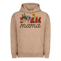 Pigment Burro farm mama with pigs Urban Hoodie - Artiststas
