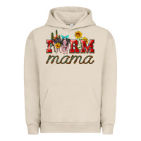 Pigment French Oak farm mama with pigs Urban Hoodie - Artiststas