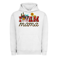 Pigment Lunar Rock farm mama with pigs Urban Hoodie - Artiststas