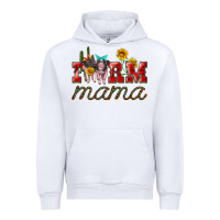 White farm mama with pigs Urban Hoodie - Artiststas