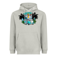 Moon Dust beach please Heavyweight Hoodie - CowhideDigitalArt