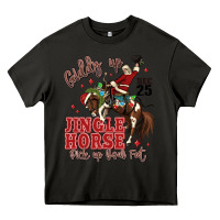 Asphalt giddy up jingle horse pick up your feet Heavy Core Tee - MaliasSmallBusiness