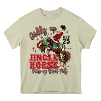 Mossy giddy up jingle horse pick up your feet Heavy Core Tee - MaliasSmallBusiness