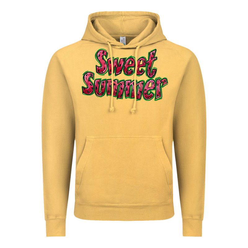Sweet Summer Watermelon Vintage Hoodie by NancyCooperArtShop | Teevron
