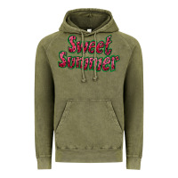 Vintage Olive sweet summer watermelon Vintage Hoodie - NancyCooperArtShop