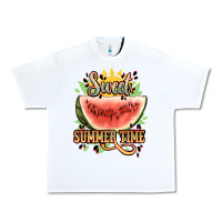 White sweet summer time watermelon Urban Heavy Tee - NancyCooperArtShop