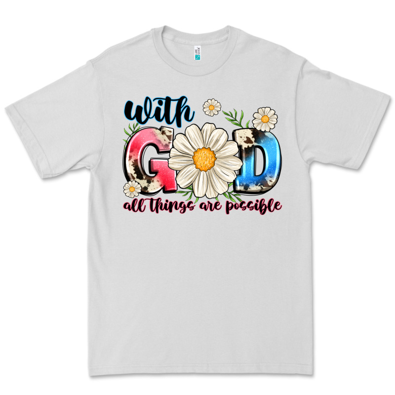With God All Things Are Possible Premium Tee by MaliasSmallBusiness | Teevron