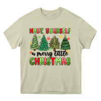 Mossy have yourself a merry little christmas Heavy Core Tee - MaliasSmallBusiness