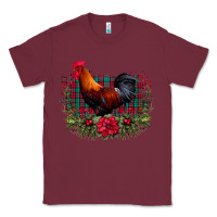 Burgundy Farm Cock Classic Tee - Bettercallsaul