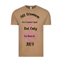 Vintage Coffee all women are created equal but only the smartest are born in july bla Vintage Tee - Bettercallsaul