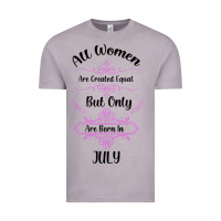 Vintage Zinc all women are created equal but only the smartest are born in july bla Vintage Tee - Bettercallsaul