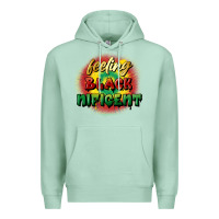 Seafoam feeling blacknificent Premium Hoodie - FaDigitalArtStudio