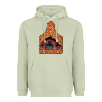 Matcha Barn Earning Heavyweight Hoodie - CowhideDigitalArt