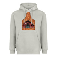 Moon Dust Barn Earning Heavyweight Hoodie - CowhideDigitalArt